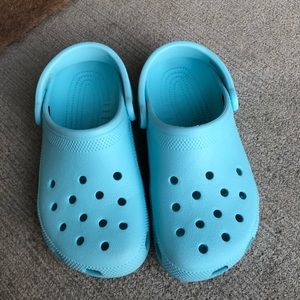 Blue CROCS